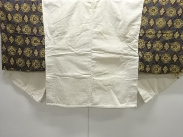 Japanese Kimono / Chirimen Kinsha Silk